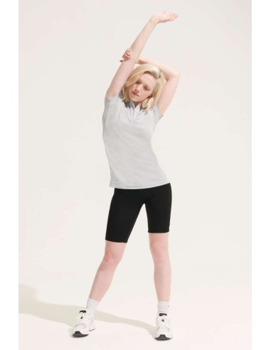 SOL-01179-Womens Sports Polo Shirt Performer